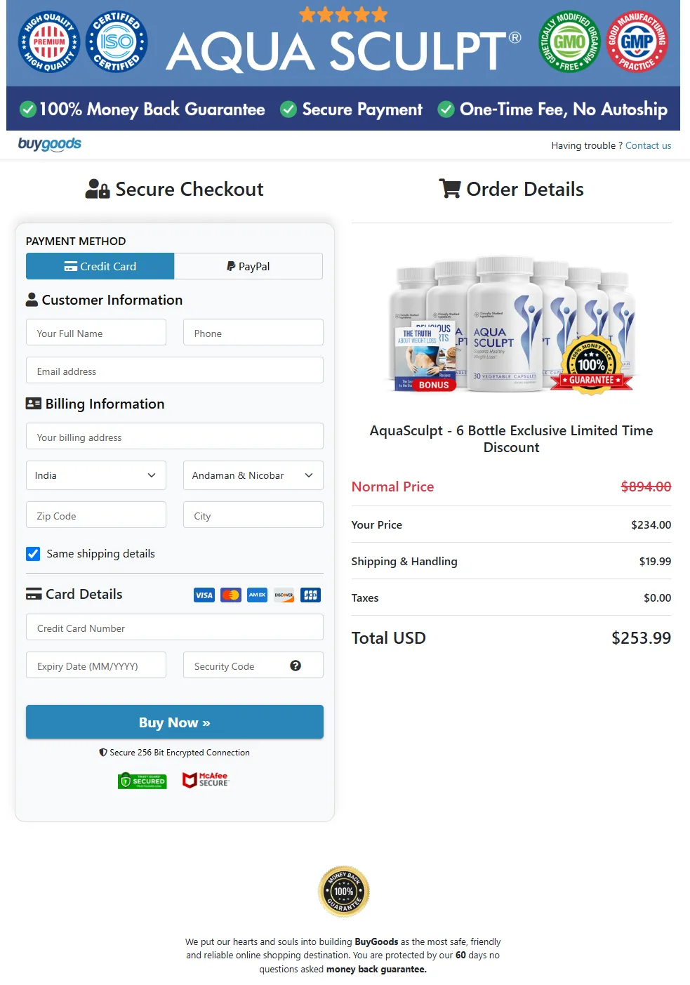 AquaSculpt AquaSculpt discount